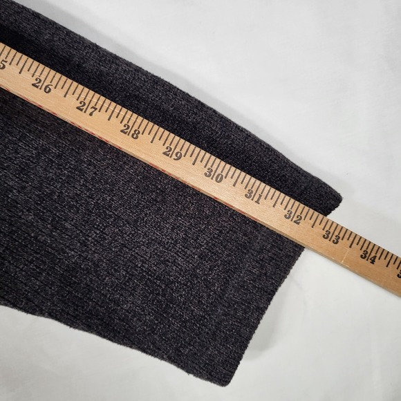 Club Room Men's 2XL Dark Gray 1/4 Zip Long Sleeve Fleece Pullover - Picture 7 of 7